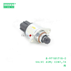 8-97181718-0 Isuzu Engine Parts Tb Control Valve Assembly For UCS25 SCV 8971817180