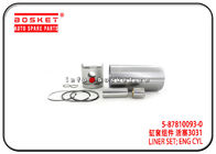 4BD1 6BD1 Isuzu Engine Parts Cylinder Liner Set  5-87810093-0 5878100930