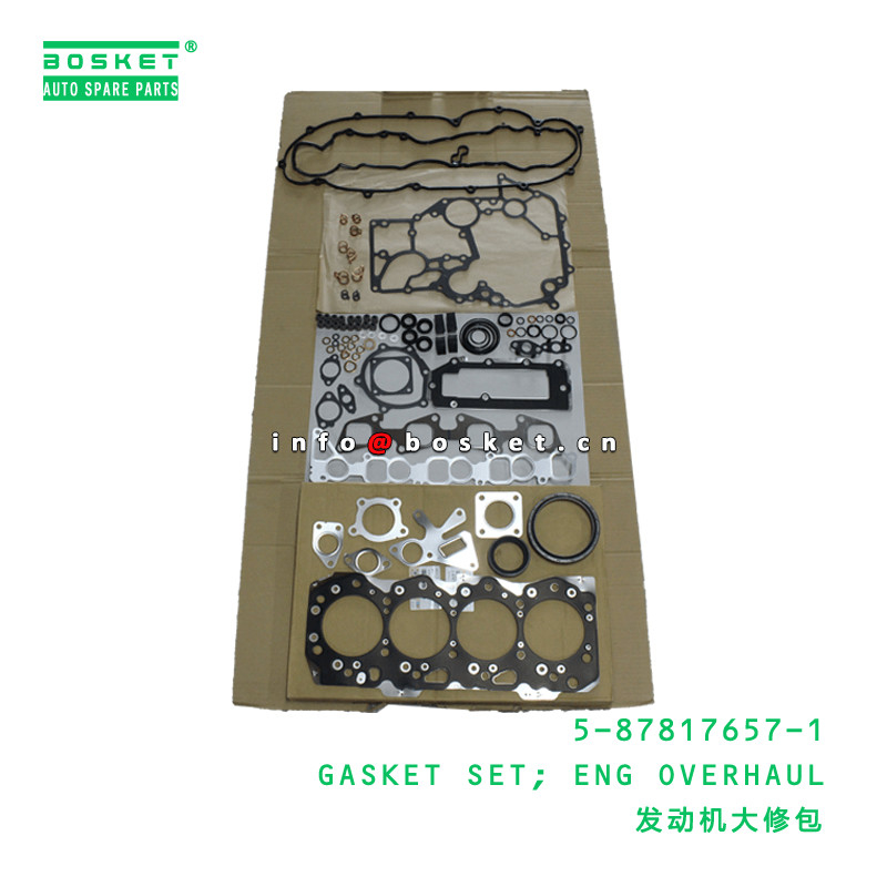 5-87817657-1 Engine Overhaul Gasket Set 5878176571 For ISUZU NHR