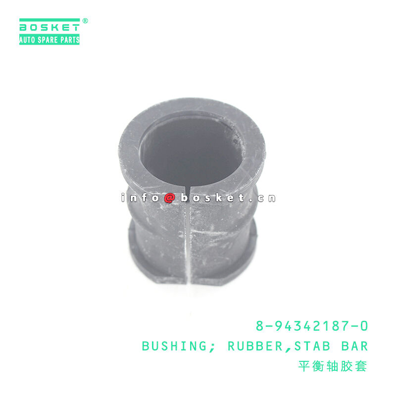 8-94342187-0 Truck Chassis Parts NPR Stab Bar Rubber Bushing 8943421870