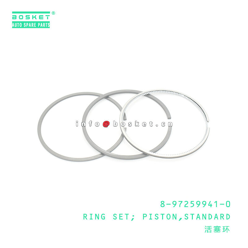 8-97259941-0 Standard Piston Ring Set 8972599410 For ISUZU NKR77 4JH1