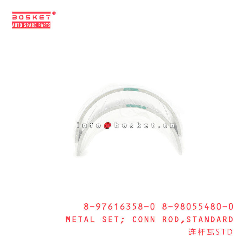 8-97616358-0 8-98055480-0 Standard Connecting Rod Metal Set 8976163580 8980554800 Suitable for ISUZU LV 4HK1 6HK1