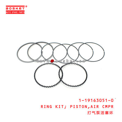 1-19163051-0 Air Compressor Piston Ring Kit 1191630510 For ISUZU CVR 6HH1