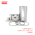 5-87814092-2 Engine Cylinder Liner Set For ISUZU NKR77 4JH1 5878140922