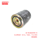 8-94369299-3 Fuel Filter Element Kit Suitable for ISUZU NKR77 TFR55 4JH1 8943692993