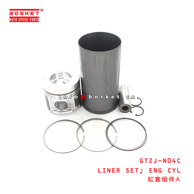 GTZJ-N04C Engine Cylinder Liner Set For ISUZU HINO300 N04C