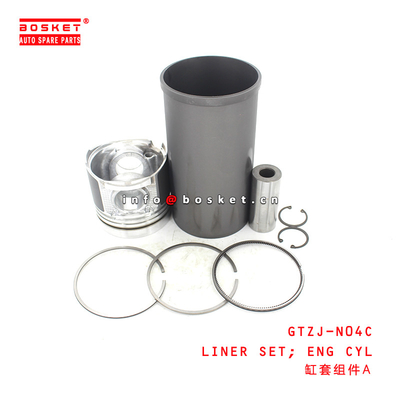 GTZJ-N04C Engine Cylinder Liner Set For ISUZU HINO300 N04C