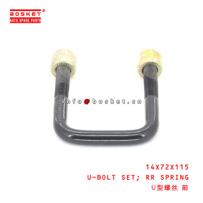 14X72X115 Rear Spring U Bolt Set For ISUZU HD72