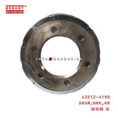 43512-4190 Rear Brake Drum  For ISUZU HINO 500