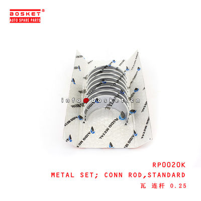 RP0020K Standard Connecting Rod Metal Set For ISUZU  4HK1 4HE1-T 4HF1 4HG1 4HJ1