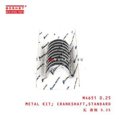 M4651 0.25 Standard Crankshaft Metal Kit suitable for ISUZU  4JB1