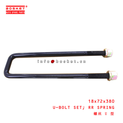 18x72x380 Rear Spring U-Bolt Set suitable for ISUZU VANGUARD