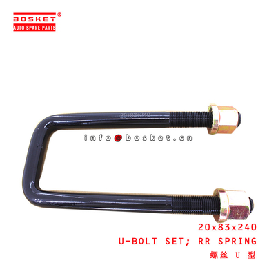 20x83x240 Rear Spring U-Bolt Set suitable for ISUZU VANGUARD
