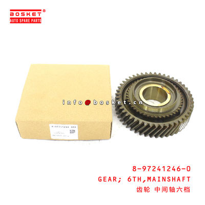 8-97241246-0 Main Shaft Sixth Gear for ISUZU   8972412460