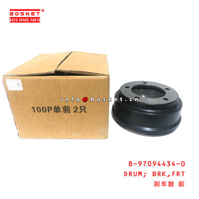8-97094434-0 Front Break Drum for ISUZU NKR 100P 4JB1 8970944340
