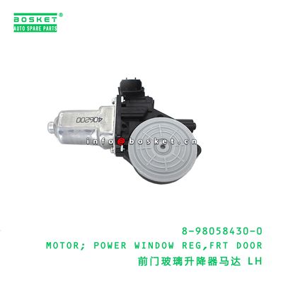 8-98058430-0 Front Door Power Window Regulator Motor suitable for ISUZU VC46 4HG1 6UZ1 8980584300