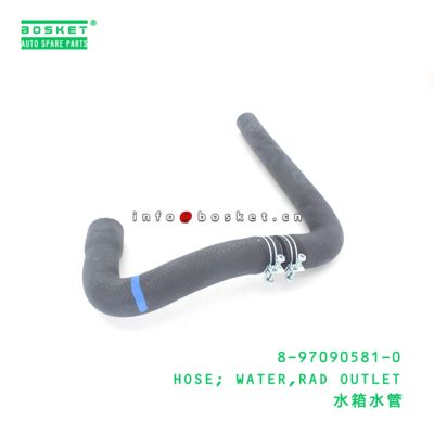 8-97090581-0 HOSE; WATER,RAD OUTLET suitable for ISUZU NPR 4HF1 4BE1 8970905810