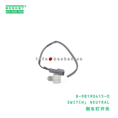 8981904150 Neutral Switch for ISUZU MSB5M MSB5S with 3 Months Warranty and 1PCS Pack Quantity