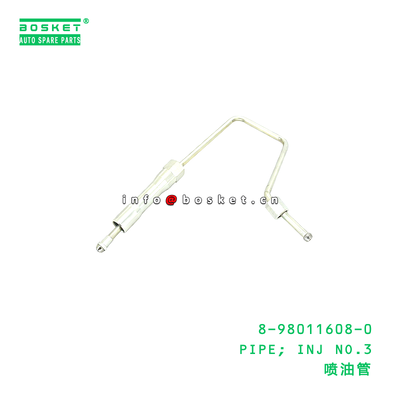 ISUZU 4JJ1 8980116080 Corrosion Resistant Injection Pipe INJ NO.3 for Fuel Injection System