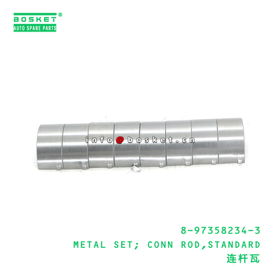 8-97358234-3 METAL SET; CONN ROD,STANDARD suitable for ISUZU 4JJ1 4JB1 4JH1 8973582343