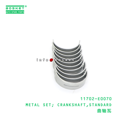 11702-E0070 ABA METAL SET; CRANKSHAFT,STANDARD suitable for HINO HINO 300 N04C 11702-E0070