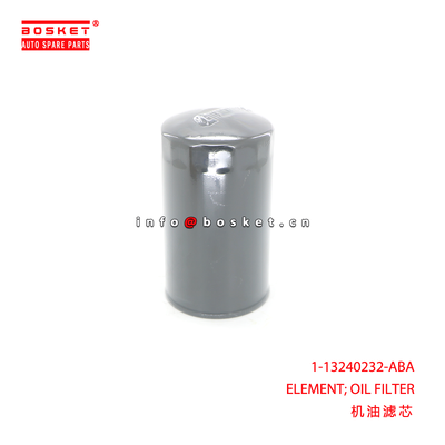 1-13240232-ABA ELEMENT; OIL FILTER suitable for ISUZU FVZ34 4BG1 4JJ1 4HK1 6SD1 6BG1 6HK1 6UZ1 6WG1 1132402320
