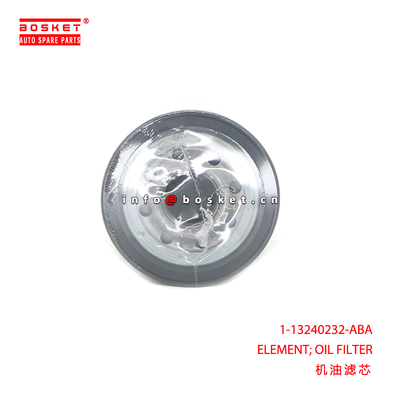1-13240232-ABA ELEMENT; OIL FILTER suitable for ISUZU FVZ34 4BG1 4JJ1 4HK1 6SD1 6BG1 6HK1 6UZ1 6WG1 1132402320