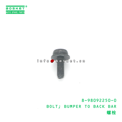 8-98092250-0 BOLT; BUMPER TO BACK BAR suitable for ISUZU 8980922500