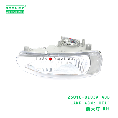 26010-0Z02A Nissan Compatible Head Lamp Assembly with 3 Months Warranty Headlight Assembly for Fuso Truck Parts