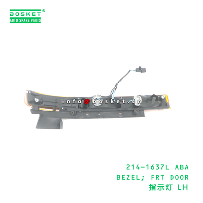 214-1637L ABA Front Door Bezel FUSO Compatible Front Door Bezel for Truck Cab Replacement
