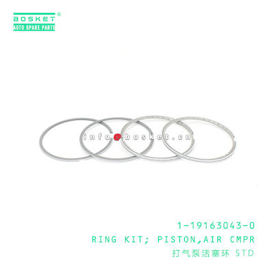 1-19163043-0 Air Compressor Piston Ring Kit 1191630430 Suitable for ISUZU FSR32 6HE1T
