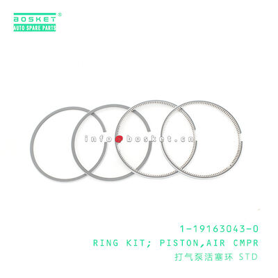 1-19163043-0 Air Compressor Piston Ring Kit 1191630430 Suitable for ISUZU FSR32 6HE1T