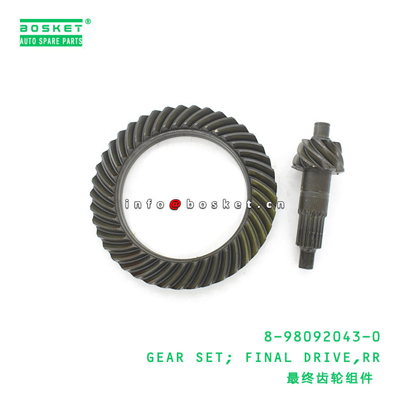 8-98092043-0 Rear Final Drive Gear Set 8980920430 For ISUZU NKR NPR