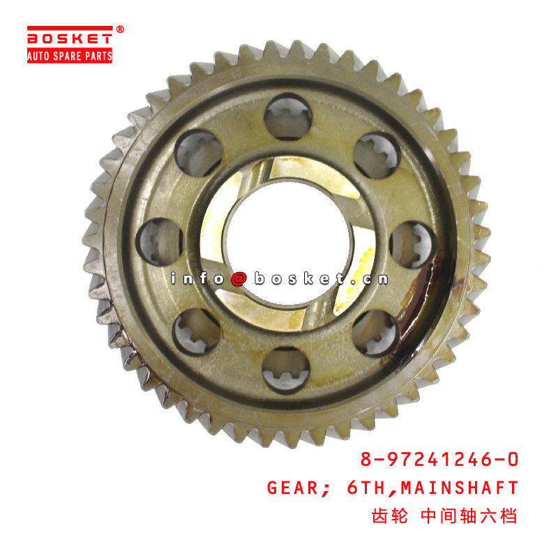 8-97241246-0 Main Shaft Sixth Gear for ISUZU   8972412460