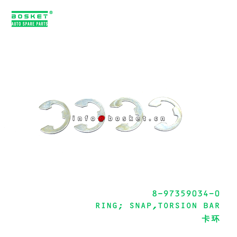 8-97359034-0 RING; SNAP,TORSION BAR suitable for ISUZU  8973590340