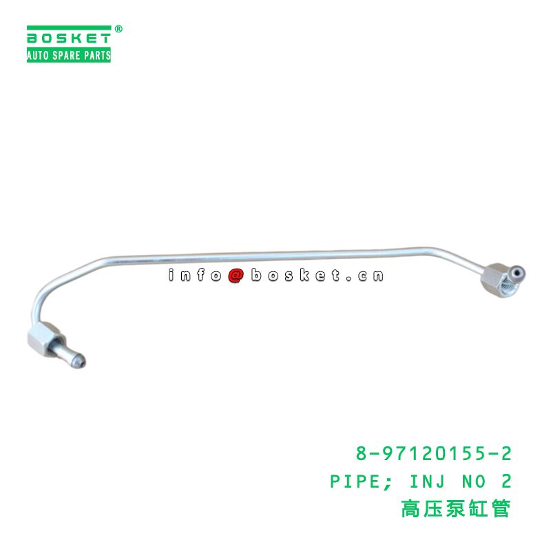 8-97120155-2 PIPE; INJ NO 2 suitable for ISUZU NKR 4JB1T 8971201552