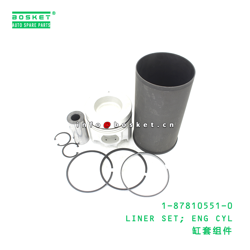 ISUZU 6RB1 Engine Cylinder Liner Set 1878105510 - 1PCS Replacement Liner Kit