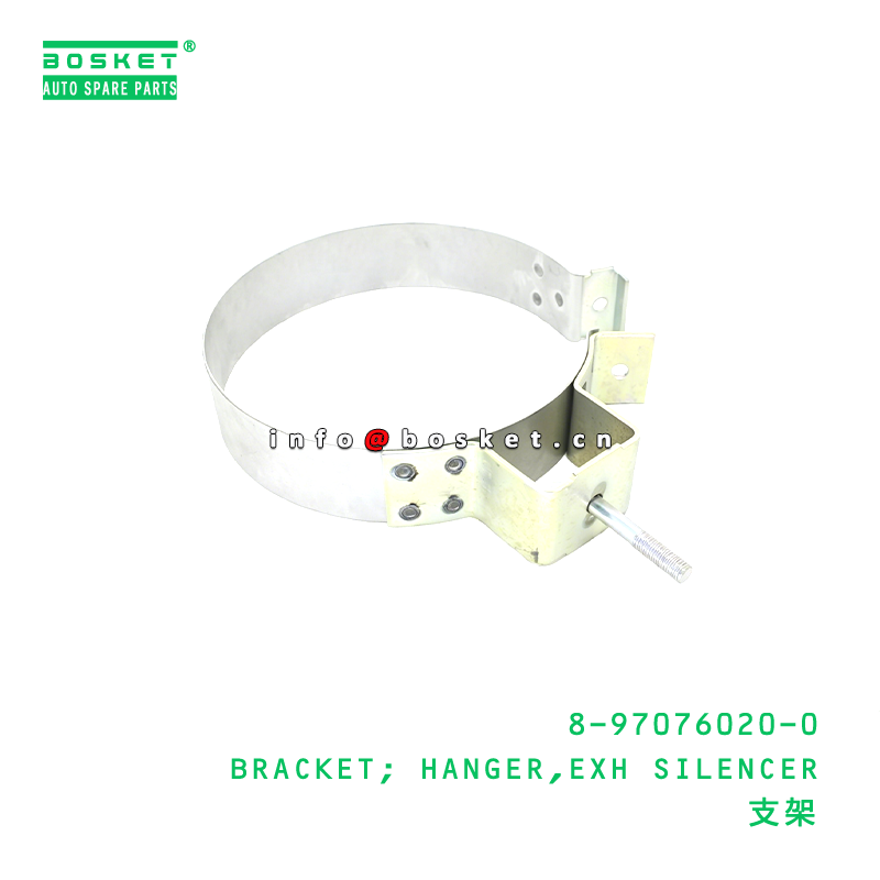 8-97076020-0 BRACKET; HANGER,EXH SILENCER suitable for ISUZU   8970760200