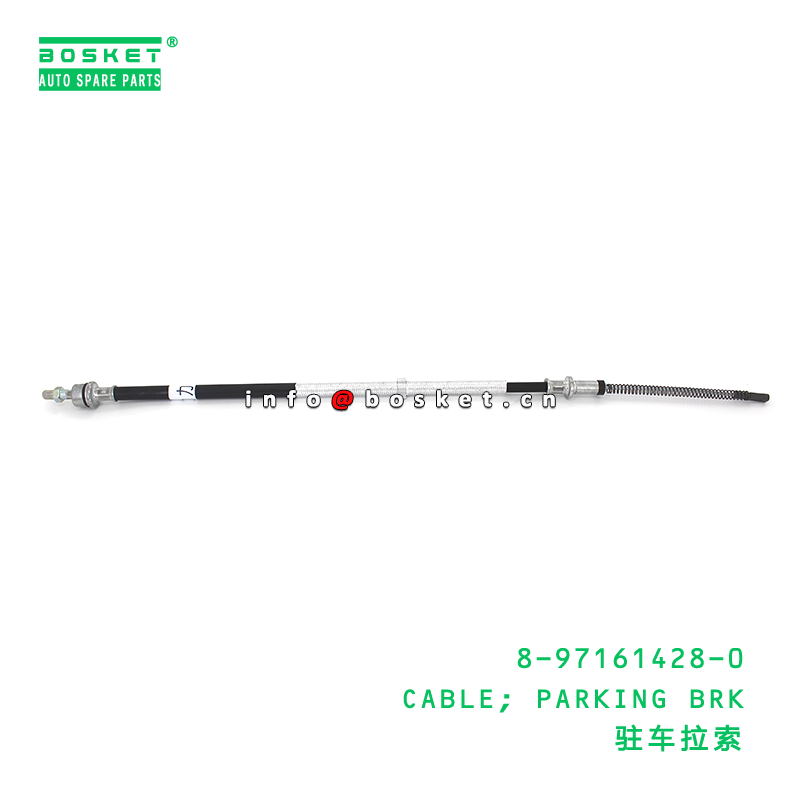8-97161428-0 CABLE; PARKING BRK suitable for ISUZU 8971614280