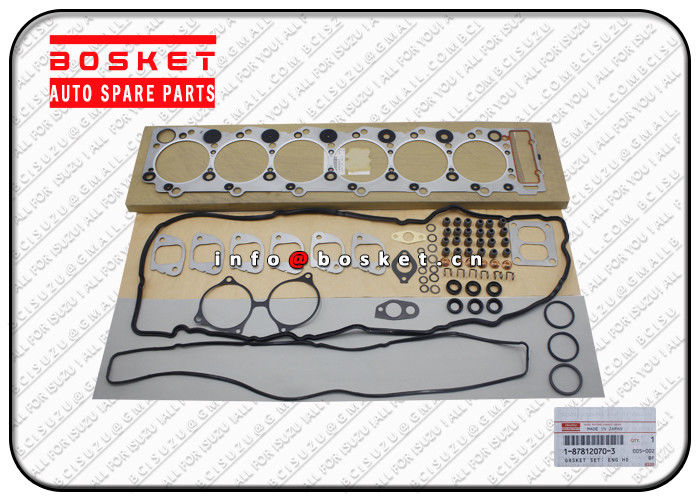 1-87812070-3 1878120703 Engine Head Overhaul Gasket Set Suitable for ISUZU 6HK1 XE