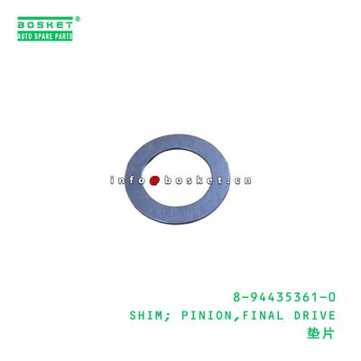 8-94435361-0 SHIM; पिनियन, अंतिम ड्राइव ISUZU 8944353610 के लिए उपयुक्त
