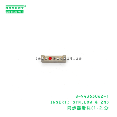 8-94363062-1 INSERT; SYN,LOW & 2ND ISUZU UBS17 4ZE1 8943630621 के लिए उपयुक्त